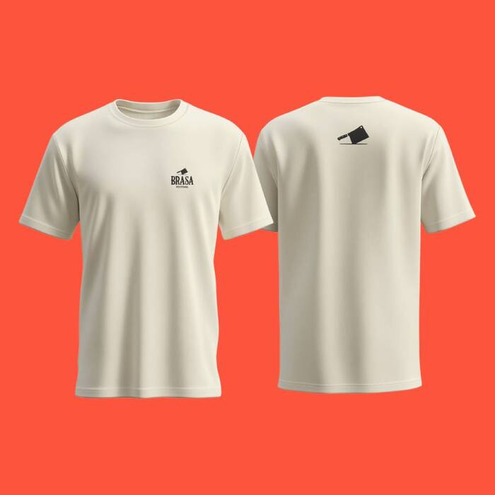 Camiseta Oficial Brasa Festival Cutelo